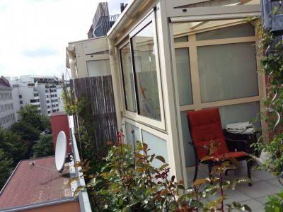 Sommergarten in Dachterrasse